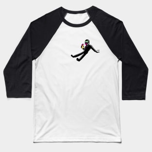 Ninja making a mess with his drink! Baseball T-Shirt